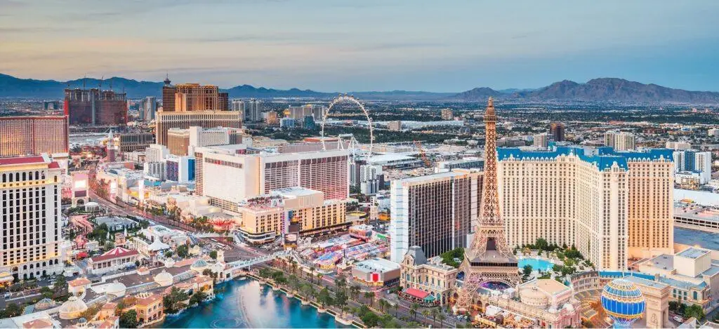 View of Las Vegas, as featured on the Only Crowns location page