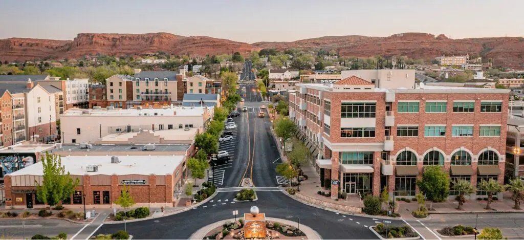 View of St. George, as featured on the Only Crowns location page