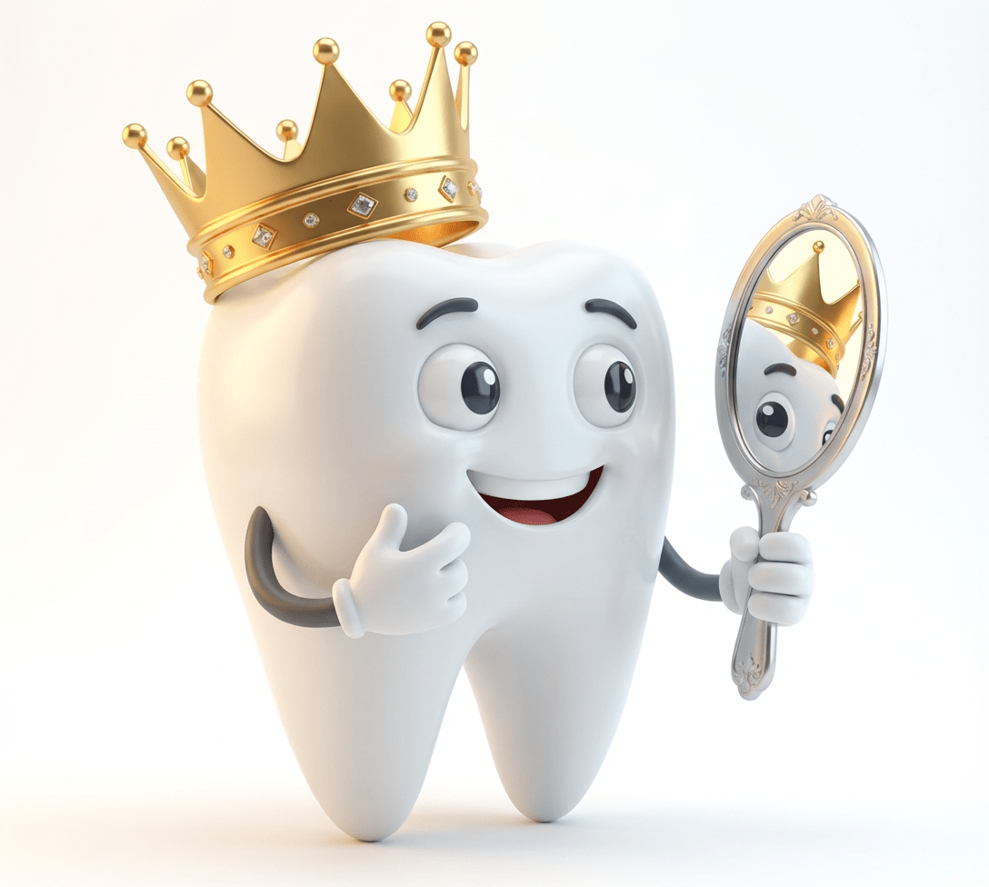 dental crowns vs implants - Only Crowns
